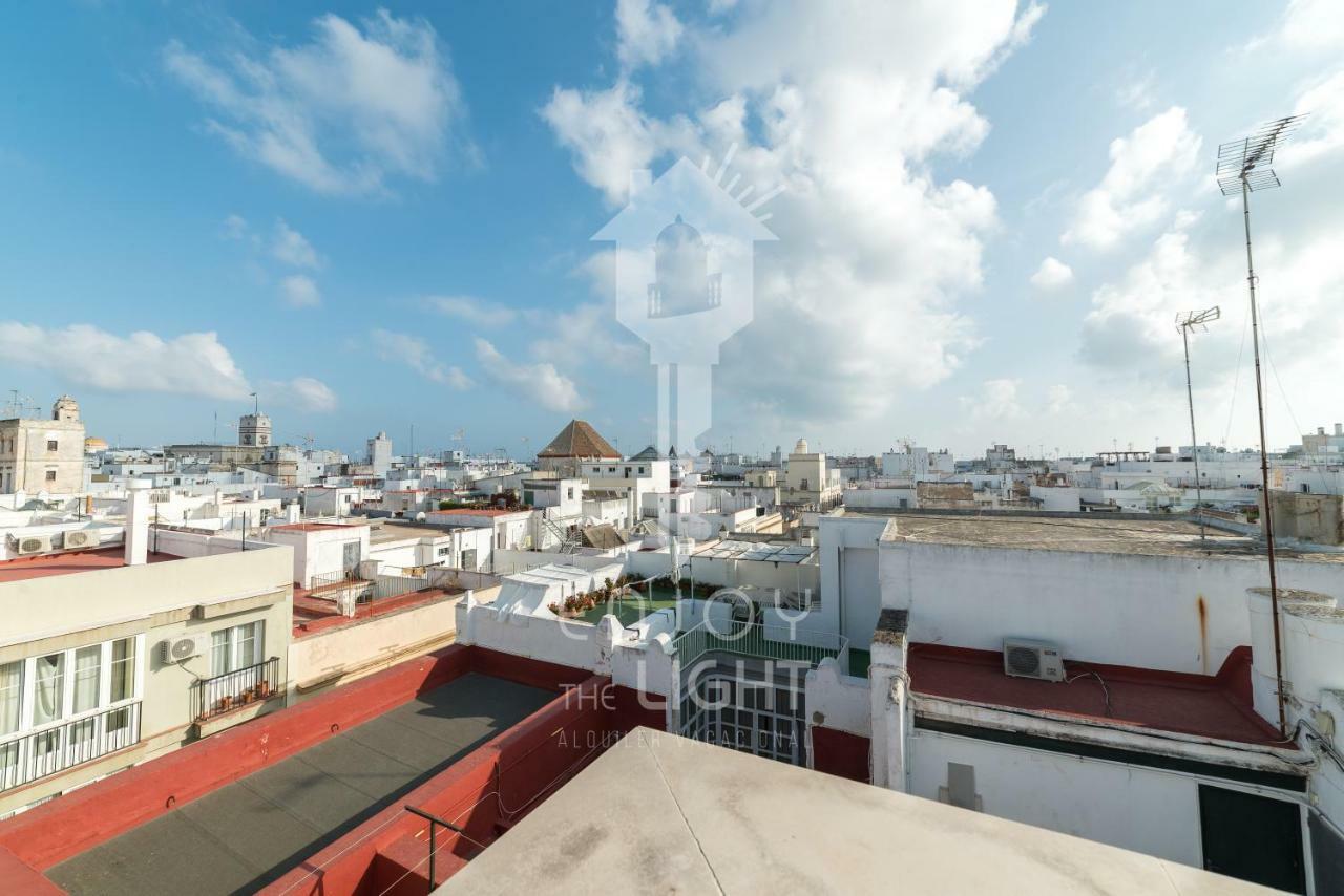 Ferienwohnung Atico Cervantes "Enjoy" Cádiz Exterior foto