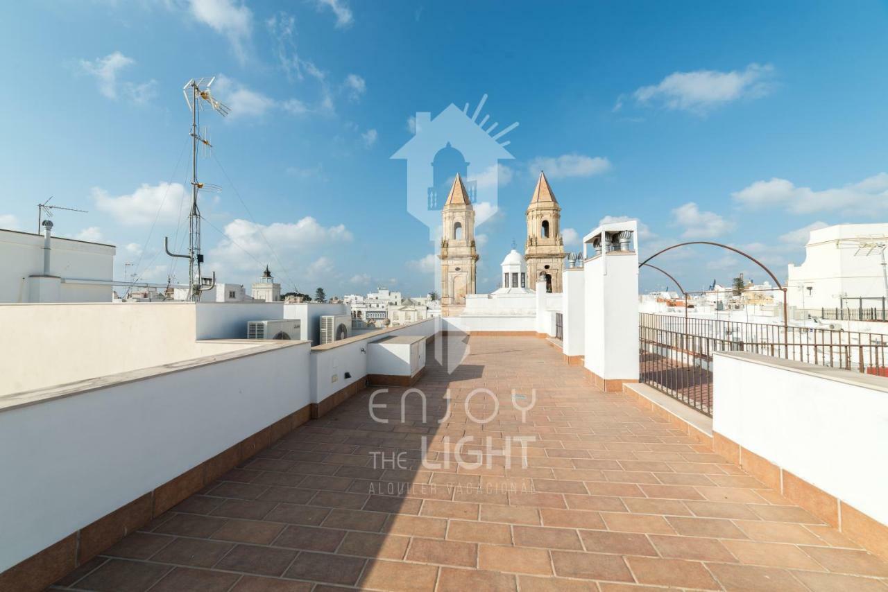 Ferienwohnung Atico Cervantes "Enjoy" Cádiz Exterior foto