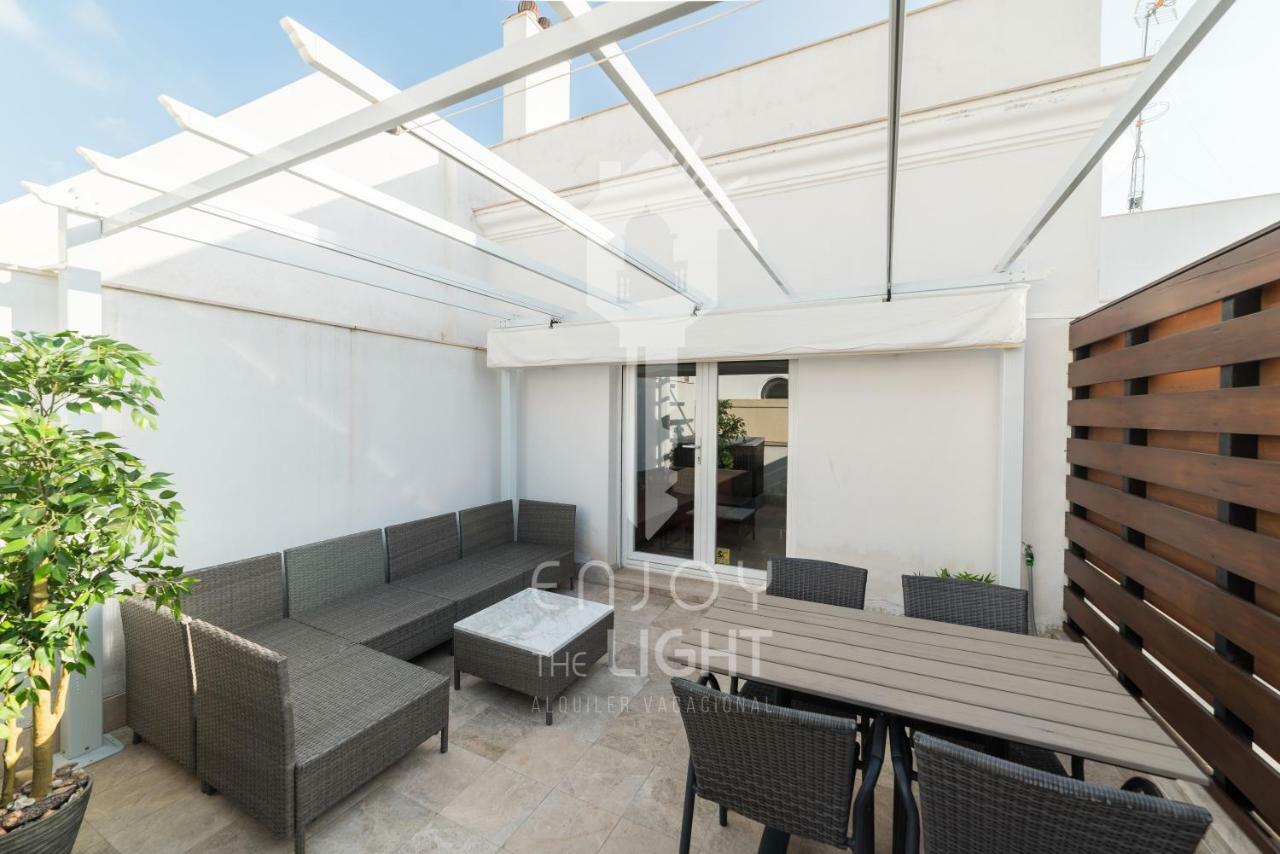 Ferienwohnung Atico Cervantes "Enjoy" Cádiz Exterior foto